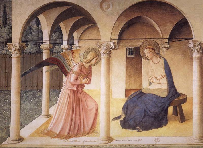 Fra Angelico The Verkundigung china oil painting image